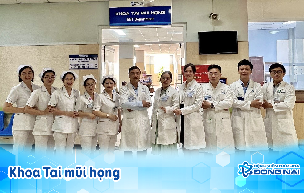 Khoa Tai mũi họng BV Đa khoa Đồng Nai